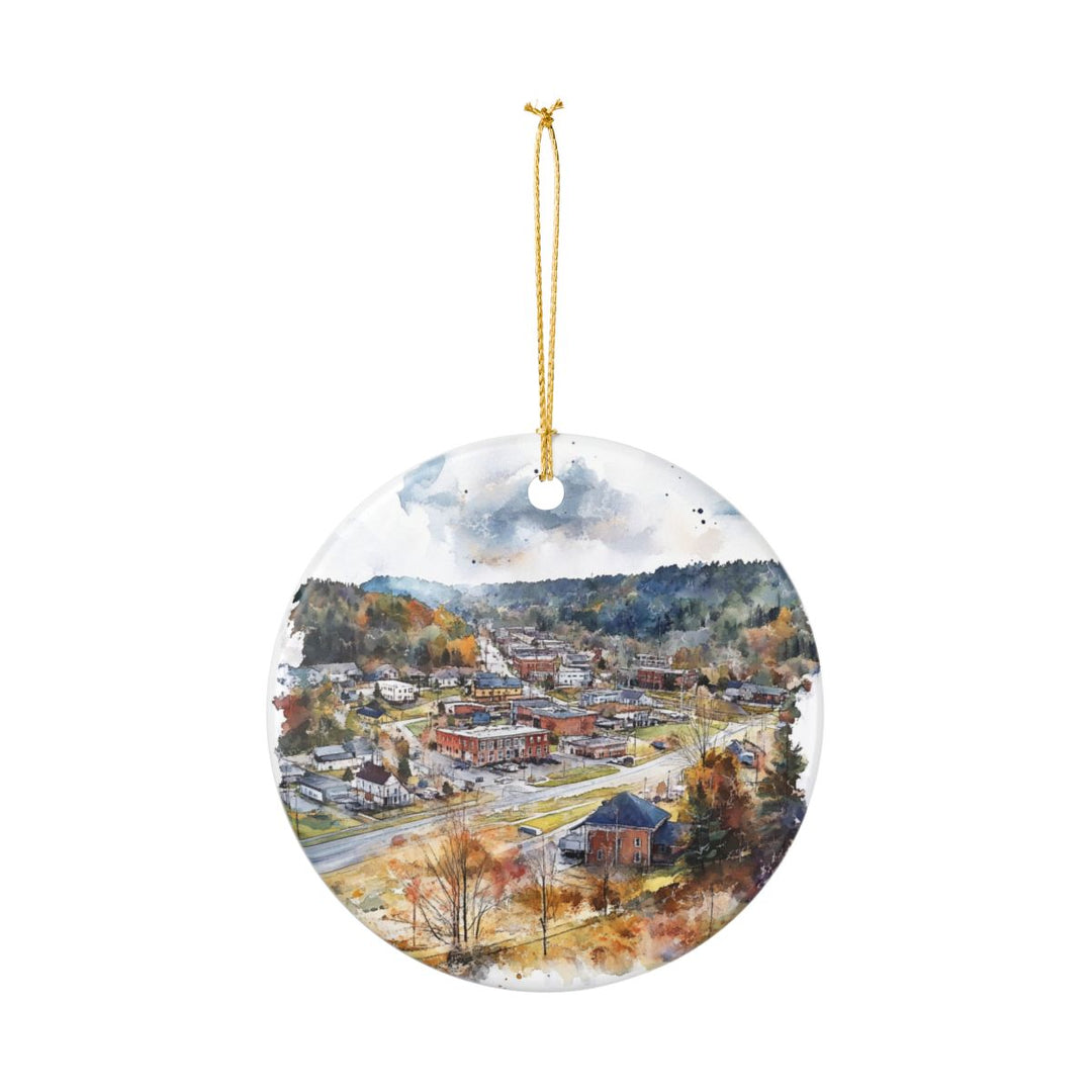 Galax Virginia USA Ornament: Unique Galax Souvenir, Galax Virginia Xmas Decor, and Authentic Galax Gift