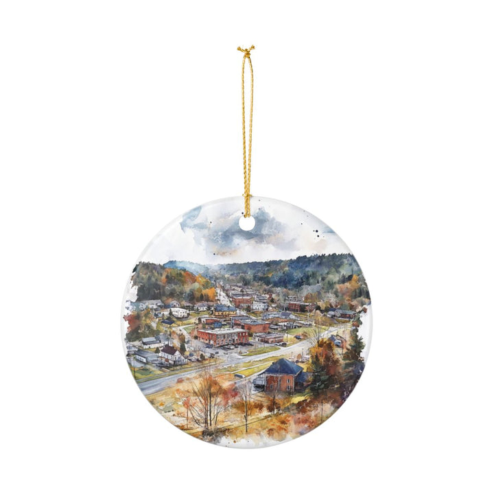 Galax Virginia USA Ornament: Unique Galax Souvenir, Galax Virginia Xmas Decor, and Authentic Galax Gift