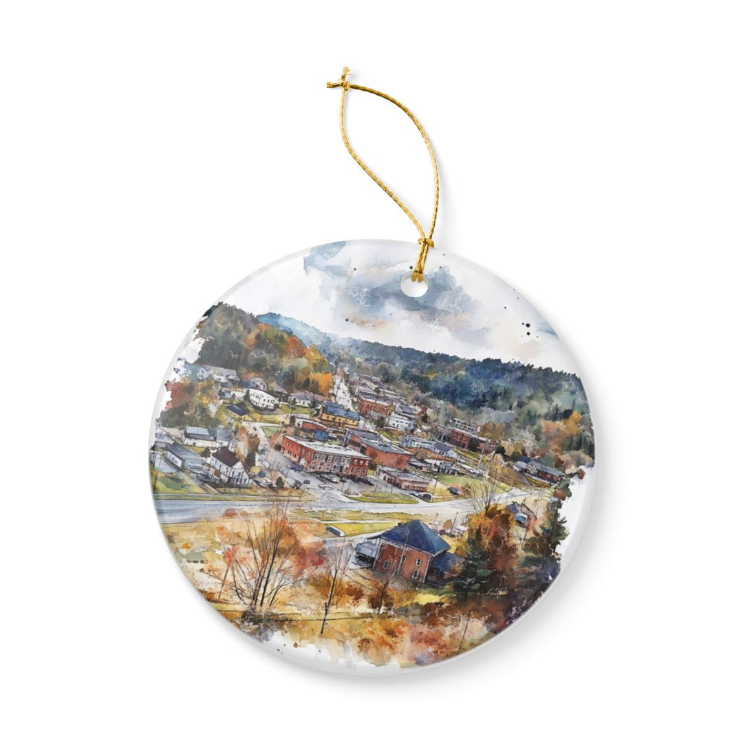 Galax Virginia USA Ornament: Unique Galax Souvenir, Galax Virginia Xmas Decor, and Authentic Galax Gift
