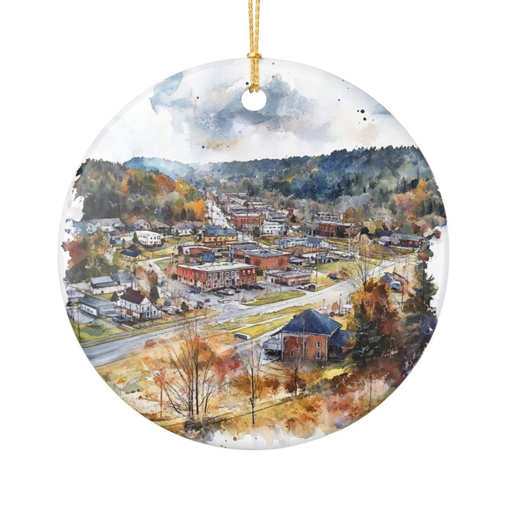 Galax Virginia USA Ornament: Unique Galax Souvenir, Galax Virginia Xmas Decor, and Authentic Galax Gift