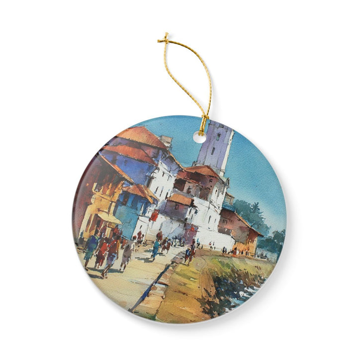Galle Sri Lanka Ornament: Unique Galle Sri Lanka Souvenir, Galle Sri Lanka Xmas Decor, and Authentic Galle Sri Lanka Gift