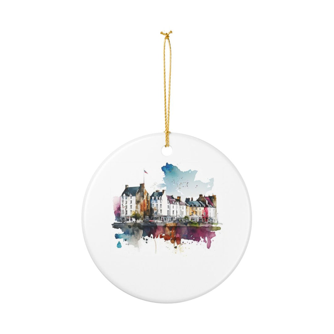 Galway Ireland Ornament: Unique Galway Souvenir, Galway Ireland Xmas Decor, and Authentic Galway Gift