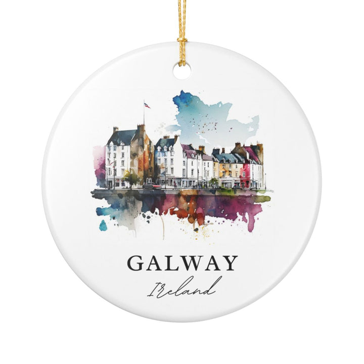 Galway Ireland Ornament | Christmas Travel Souvenir Gift