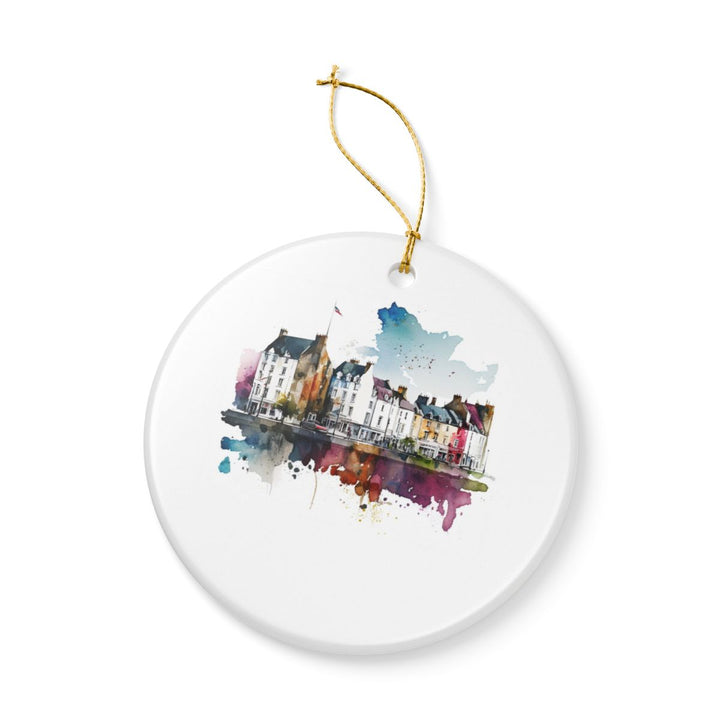 Galway Ireland Ornament: Unique Galway Souvenir, Galway Ireland Xmas Decor, and Authentic Galway Gift