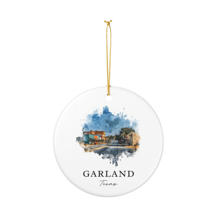 Garland Texas Ornament: Unique Garland Souvenir, Garland Texas Xmas Decor, and Authentic Garland Gift