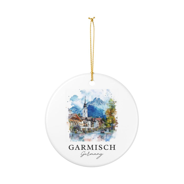 Garmisch-partenkirchen Germany Ornament: Unique Garmisch-partenkirchen Souvenir, Garmisch-partenkirchen Germany Xmas Decor, and Authentic Garmisch-partenkirchen Gift