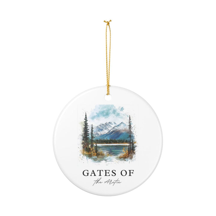 Gates of the Arctic Alaska USA Ornament: Unique Gates of the Arctic Souvenir, Gates of the Arctic Alaska Xmas Decor, and Authentic Gates of the Arctic Gift