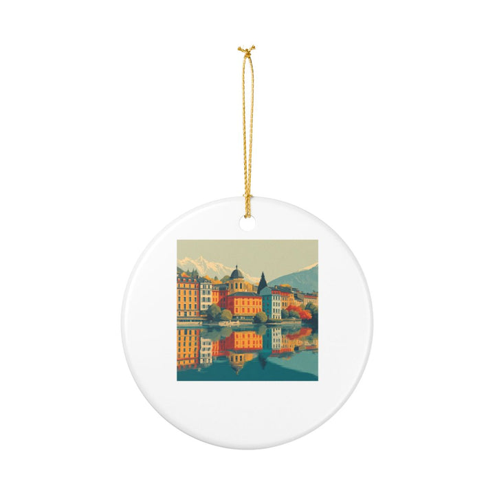Geneva Ornament: Unique Geneva Souvenir, Geneva Xmas Decor, and Authentic Geneva Gift