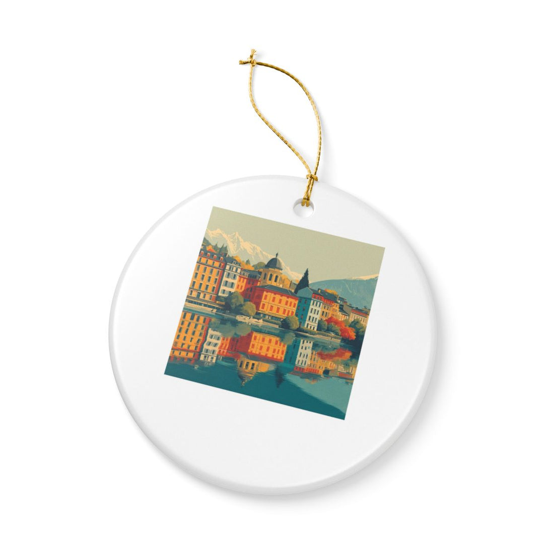 Geneva Ornament: Unique Geneva Souvenir, Geneva Xmas Decor, and Authentic Geneva Gift