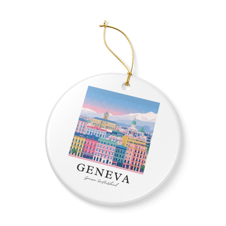Geneva Ornament | Christmas Travel Souvenir Gift