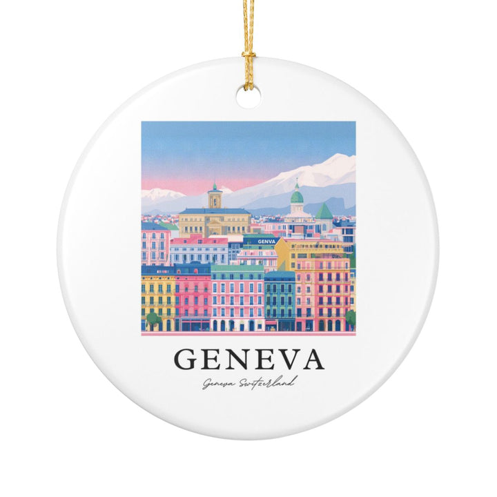 Geneva Ornament | Christmas Travel Souvenir Gift