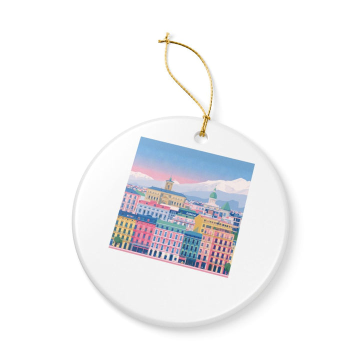 Geneva Ornament: Unique Geneva Souvenir, Geneva Xmas Decor, and Authentic Geneva Gift