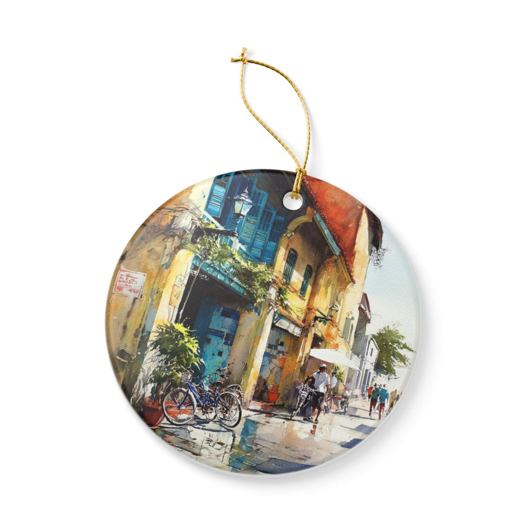George Town Malaysia Ornament: Unique George Town Souvenir, George Town Malaysia Xmas Decor, and Authentic George Town Gift