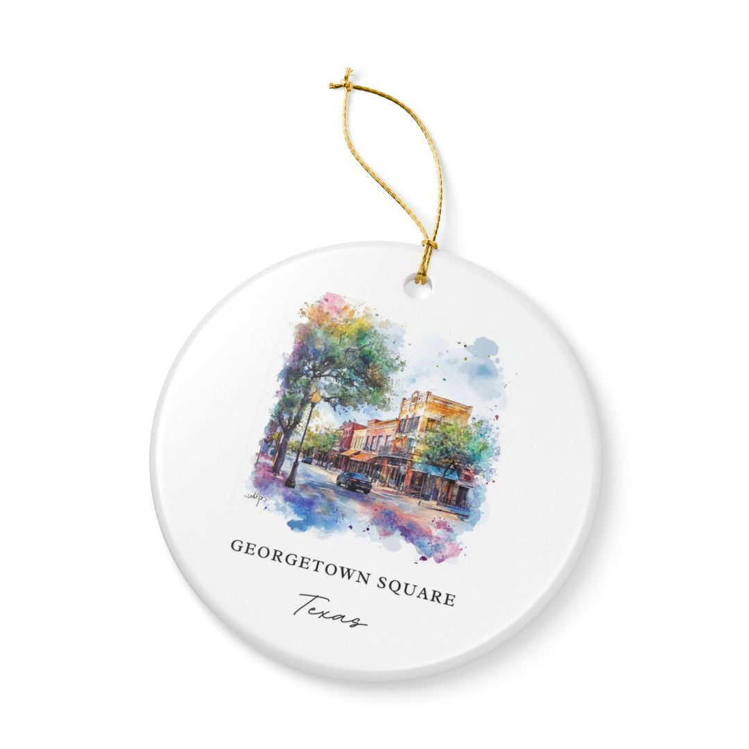 Georgetown Texas Ornament | Christmas Travel Souvenir Gift