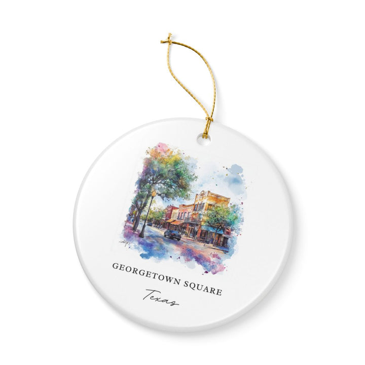 Georgetown Texas Ornament | Christmas Travel Souvenir Gift