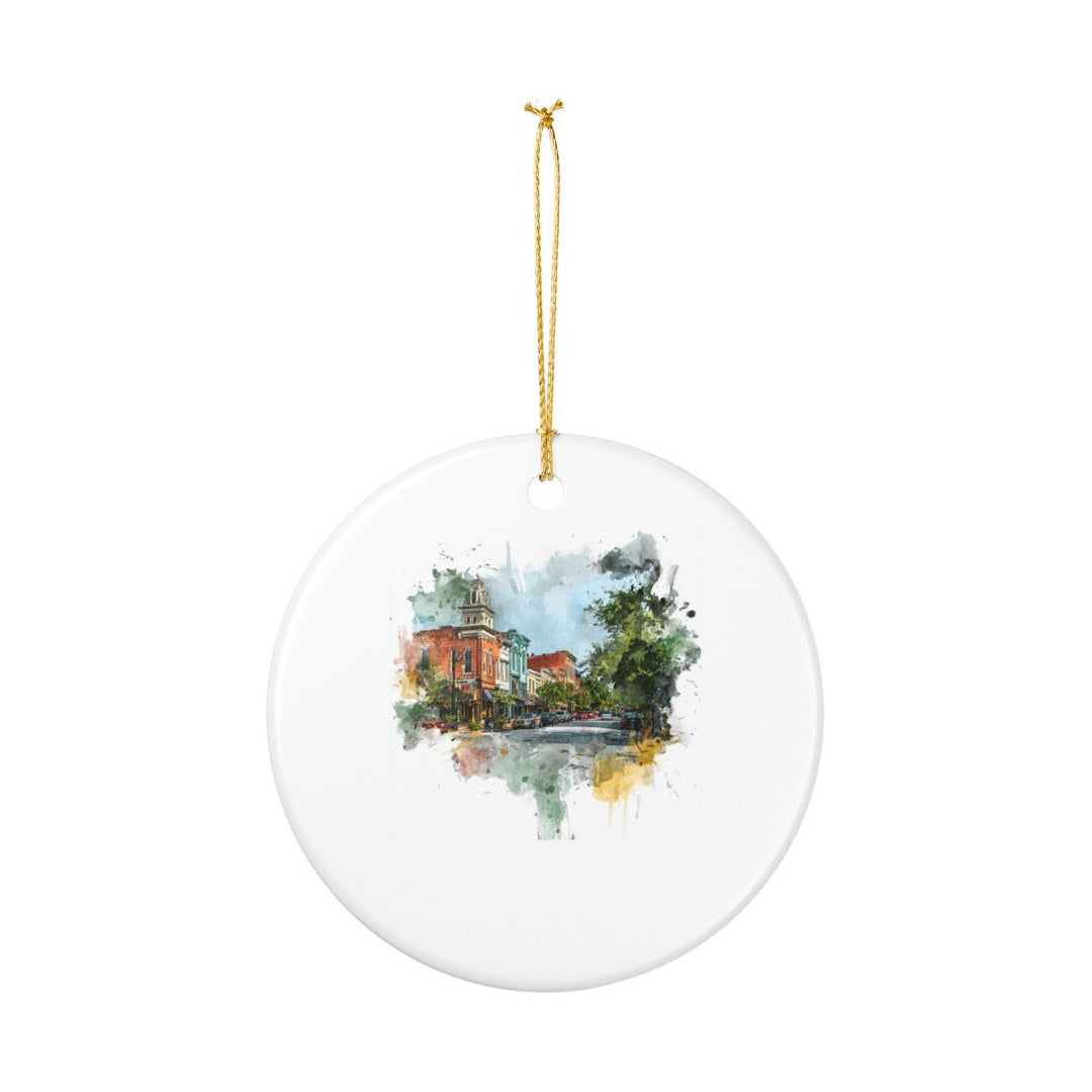 Germantown Nashville Ornament: Unique Germantown Nashville Souvenir, Germantown Nashville Xmas Decor, and Authentic Germantown Nashville Gift