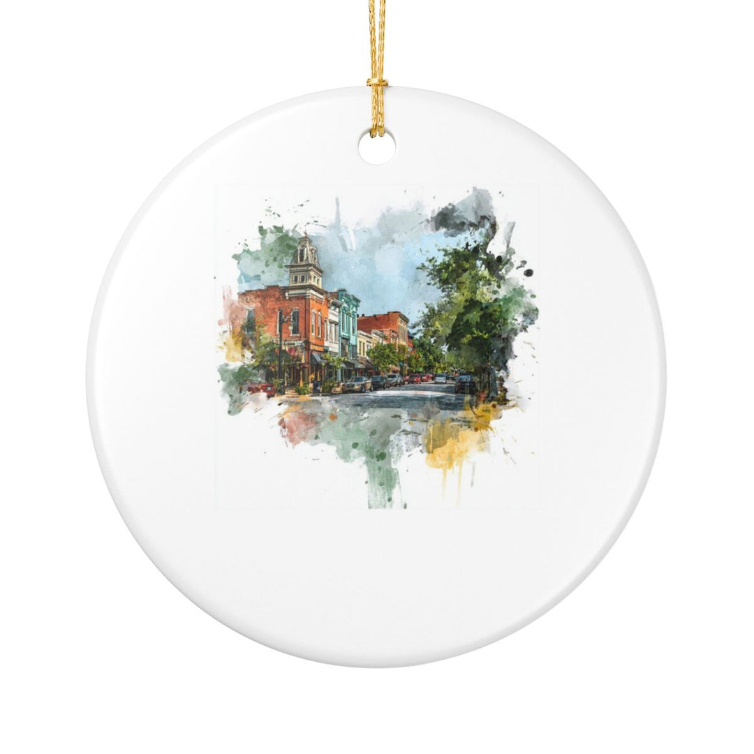 Germantown Nashville Ornament: Unique Germantown Nashville Souvenir, Germantown Nashville Xmas Decor, and Authentic Germantown Nashville Gift