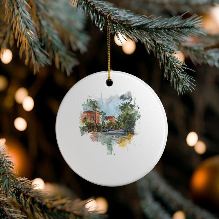 Germantown Nashville Ornament: Unique Germantown Nashville Souvenir, Germantown Nashville Xmas Decor, and Authentic Germantown Nashville Gift