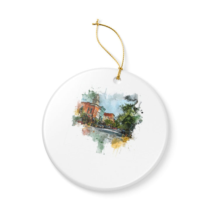 Germantown Nashville Ornament: Unique Germantown Nashville Souvenir, Germantown Nashville Xmas Decor, and Authentic Germantown Nashville Gift