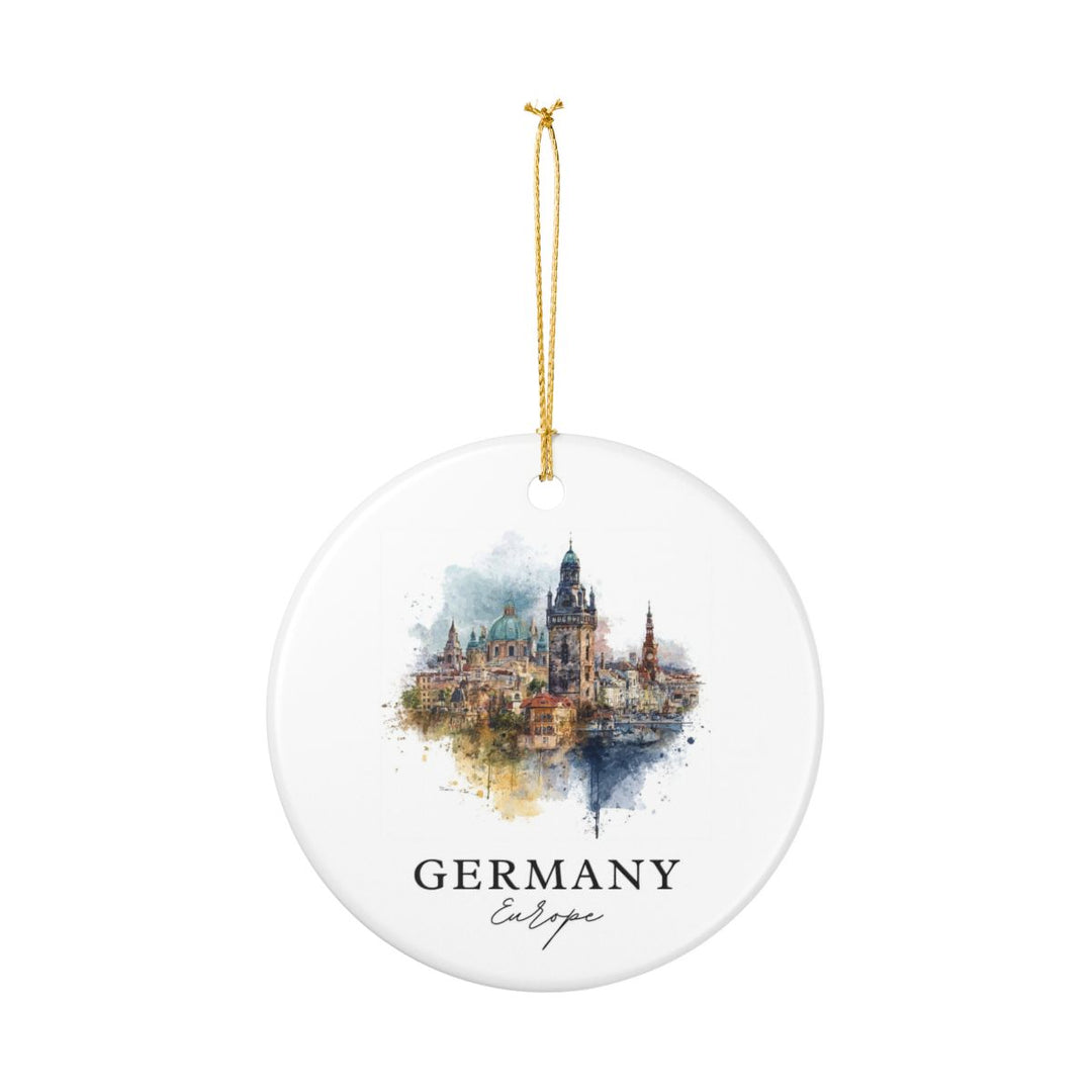 Germany Ornament: Unique Germany Souvenir, Germany Xmas Decor, and Authentic Germany Gift