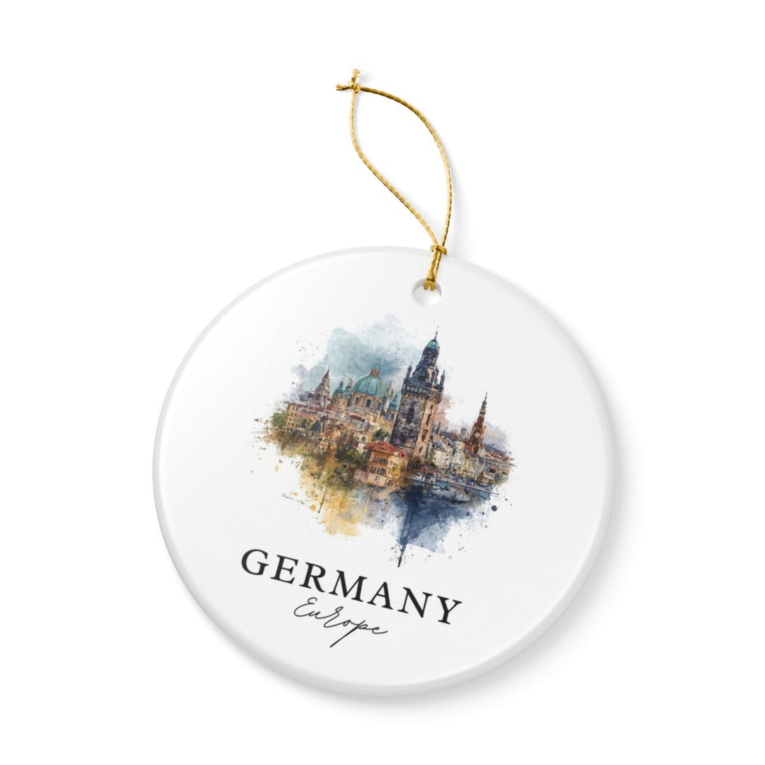 Germany Ornament: Unique Germany Souvenir, Germany Xmas Decor, and Authentic Germany Gift