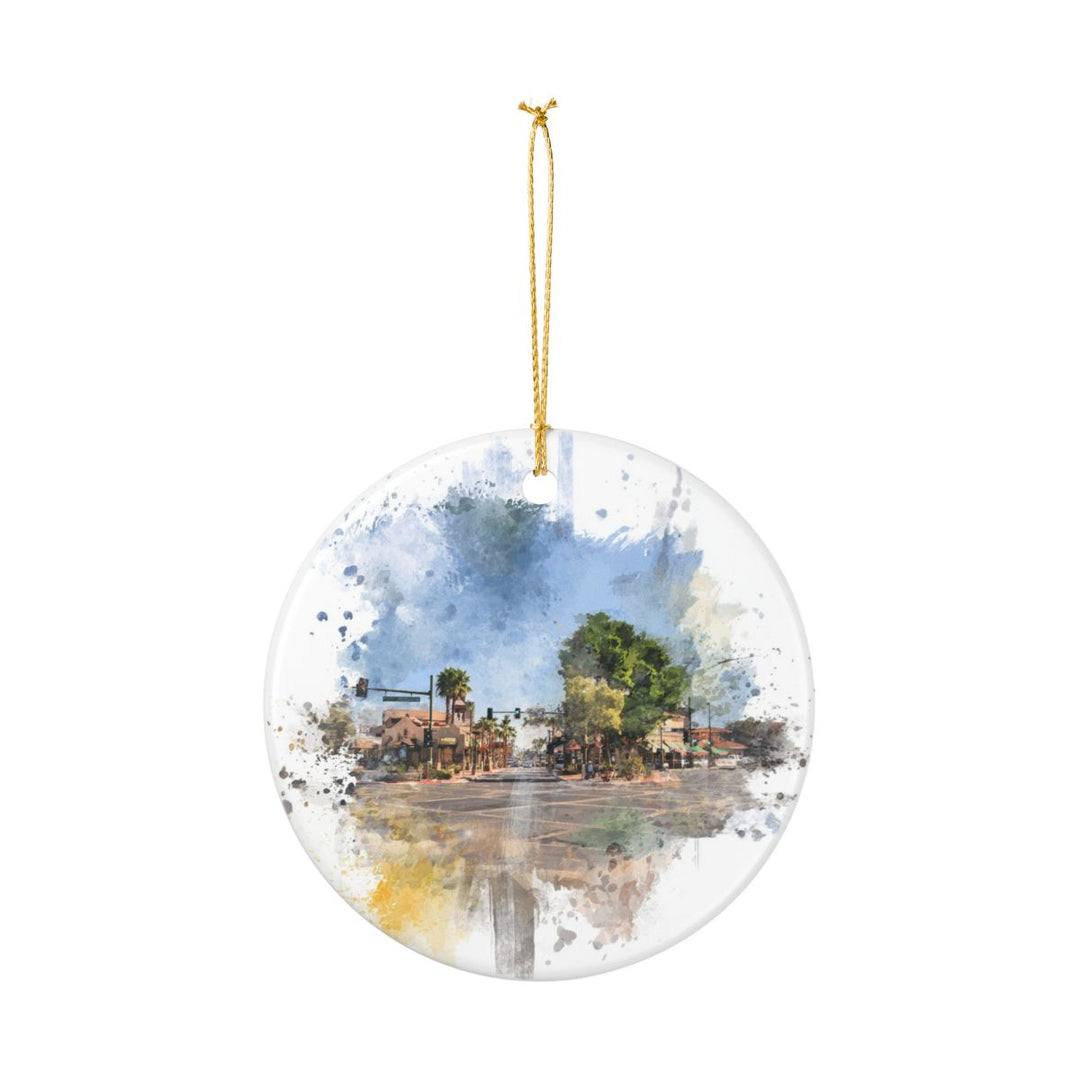 Gilbert Arizona USA Ornament: Unique Gilbert Souvenir, Gilbert Arizona Xmas Decor, and Authentic Gilbert Gift