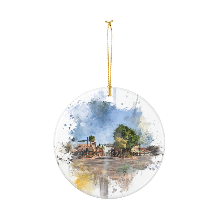 Gilbert Arizona USA Ornament: Unique Gilbert Souvenir, Gilbert Arizona Xmas Decor, and Authentic Gilbert Gift