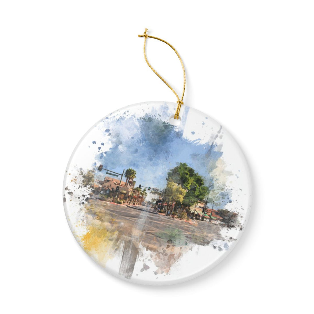 Gilbert Arizona USA Ornament: Unique Gilbert Souvenir, Gilbert Arizona Xmas Decor, and Authentic Gilbert Gift