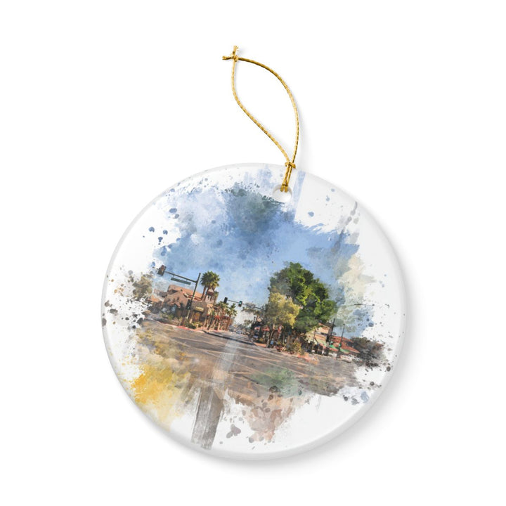 Gilbert Arizona USA Ornament: Unique Gilbert Souvenir, Gilbert Arizona Xmas Decor, and Authentic Gilbert Gift