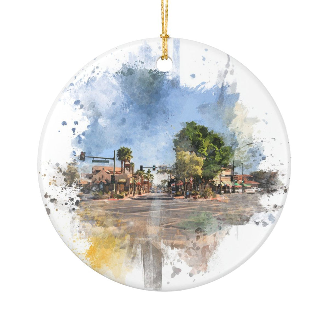 Gilbert Arizona USA Ornament: Unique Gilbert Souvenir, Gilbert Arizona Xmas Decor, and Authentic Gilbert Gift