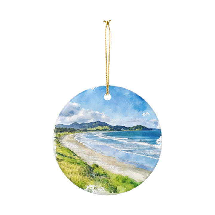 Gisborne New Zealand Ornament: Unique Gisborne Souvenir, Gisborne New Zealand Xmas Decor, and Authentic Gisborne Gift