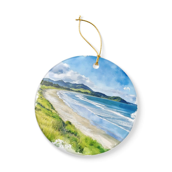 Gisborne New Zealand Ornament: Unique Gisborne Souvenir, Gisborne New Zealand Xmas Decor, and Authentic Gisborne Gift