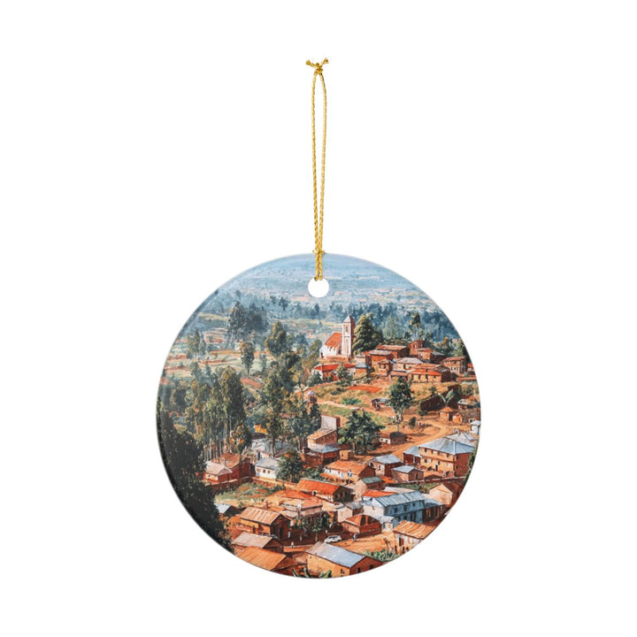 Gitega Burundi Ornament: Unique Gitega Souvenir, Gitega Burundi Xmas Decor, and Authentic Gitega Gift