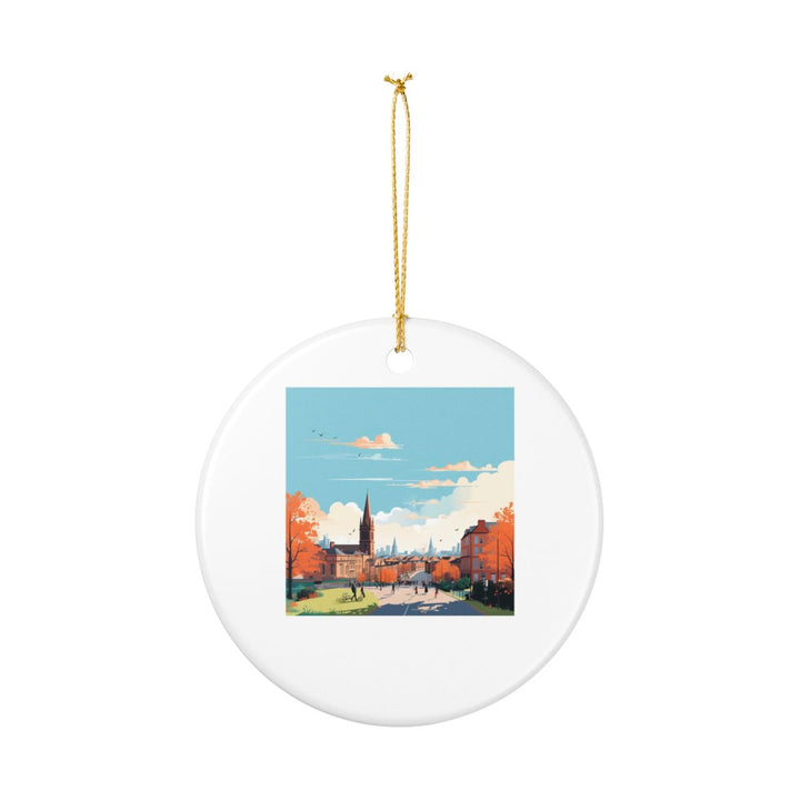 Glasgow Scotland Ornament: Unique Glasgow Scotland Souvenir, Glasgow Scotland Xmas Decor, and Authentic Glasgow Scotland Gift