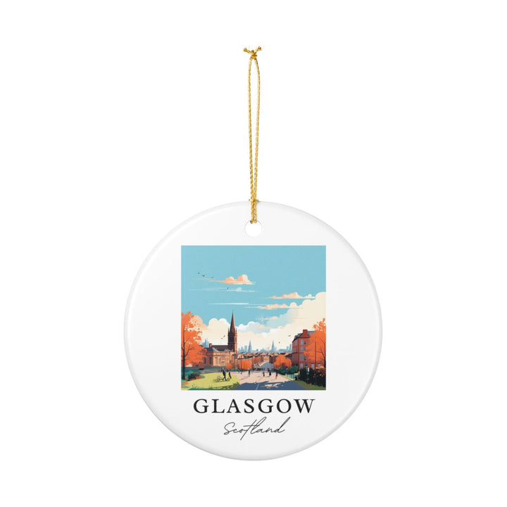 Glasgow Scotland Ornament | Christmas Travel Souvenir Gift
