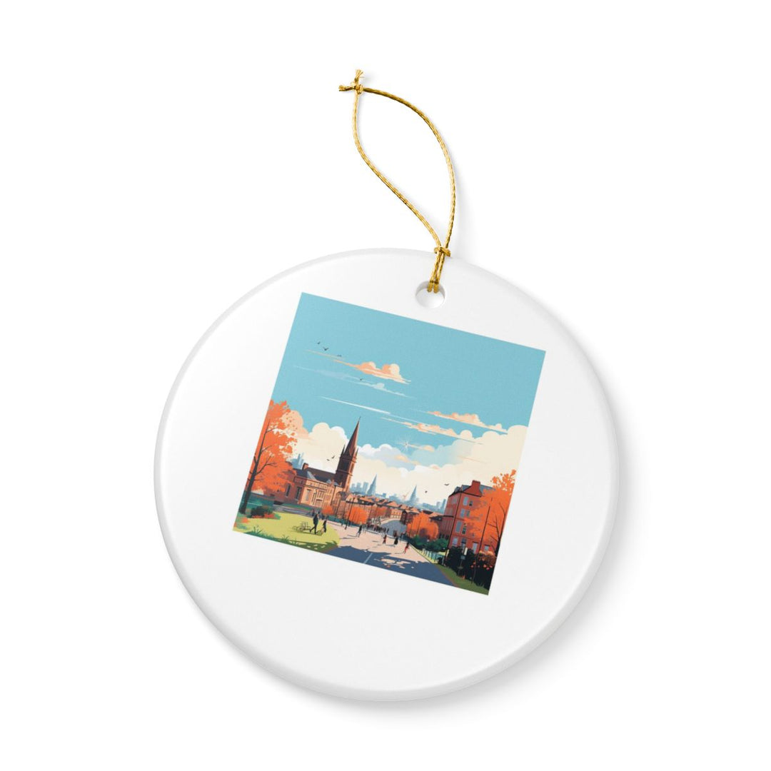 Glasgow Scotland Ornament: Unique Glasgow Scotland Souvenir, Glasgow Scotland Xmas Decor, and Authentic Glasgow Scotland Gift