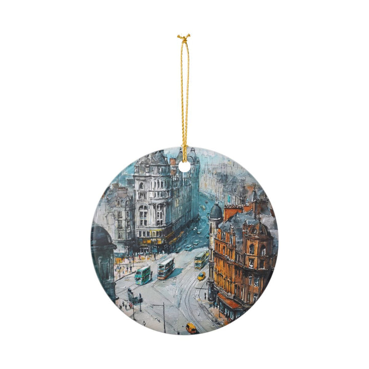 Glasgow Scotland Ornament: Unique Glasgow Scotland Souvenir, Glasgow Scotland Xmas Decor, and Authentic Glasgow Scotland Gift