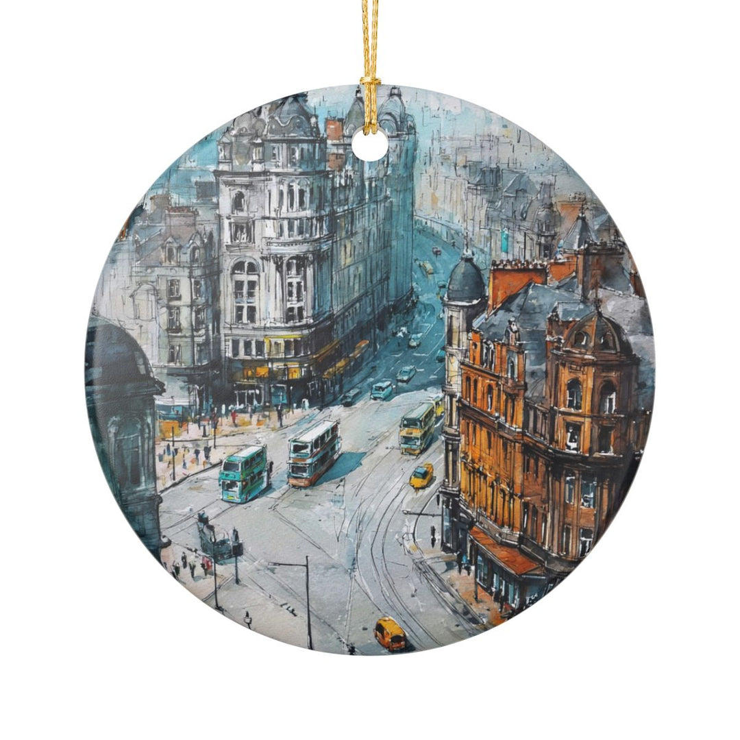 Glasgow Scotland Ornament: Unique Glasgow Scotland Souvenir, Glasgow Scotland Xmas Decor, and Authentic Glasgow Scotland Gift