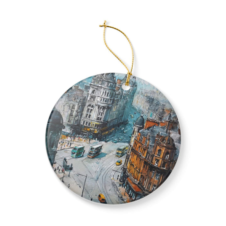Glasgow Scotland Ornament: Unique Glasgow Scotland Souvenir, Glasgow Scotland Xmas Decor, and Authentic Glasgow Scotland Gift