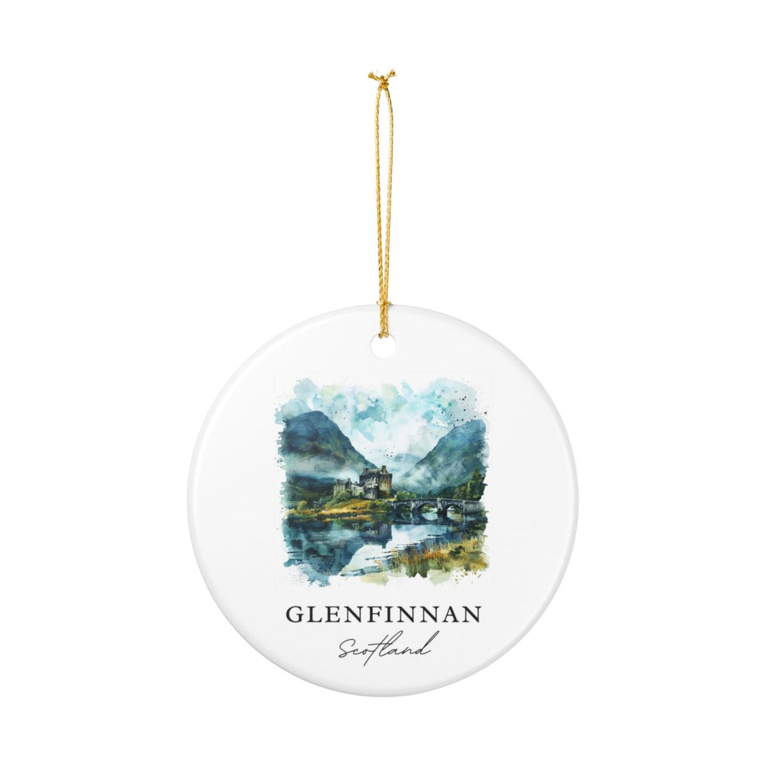 Glenfinnan Ornament: Unique Glenfinnan Souvenir, Glenfinnan Xmas Decor, and Authentic Glenfinnan Gift