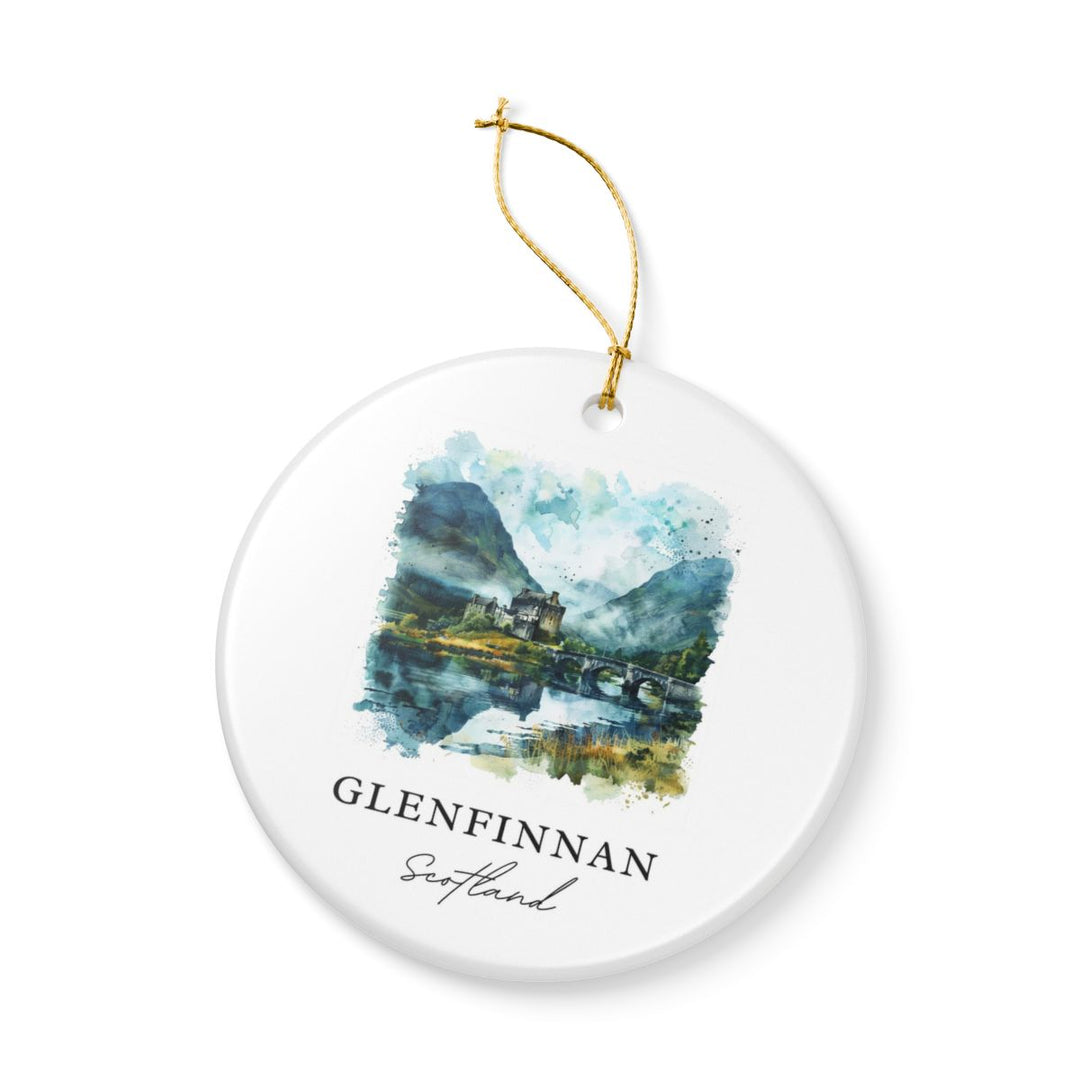 Glenfinnan Ornament: Unique Glenfinnan Souvenir, Glenfinnan Xmas Decor, and Authentic Glenfinnan Gift