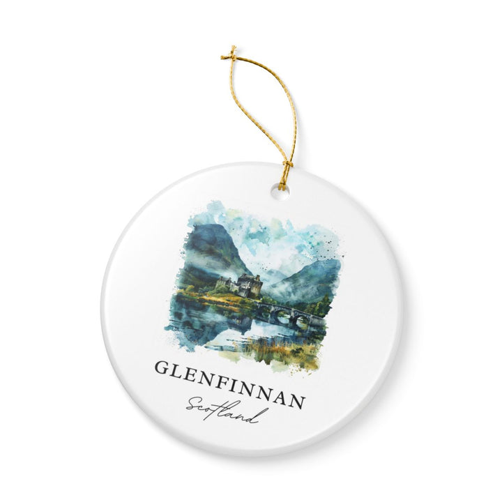 Glenfinnan Ornament: Unique Glenfinnan Souvenir, Glenfinnan Xmas Decor, and Authentic Glenfinnan Gift