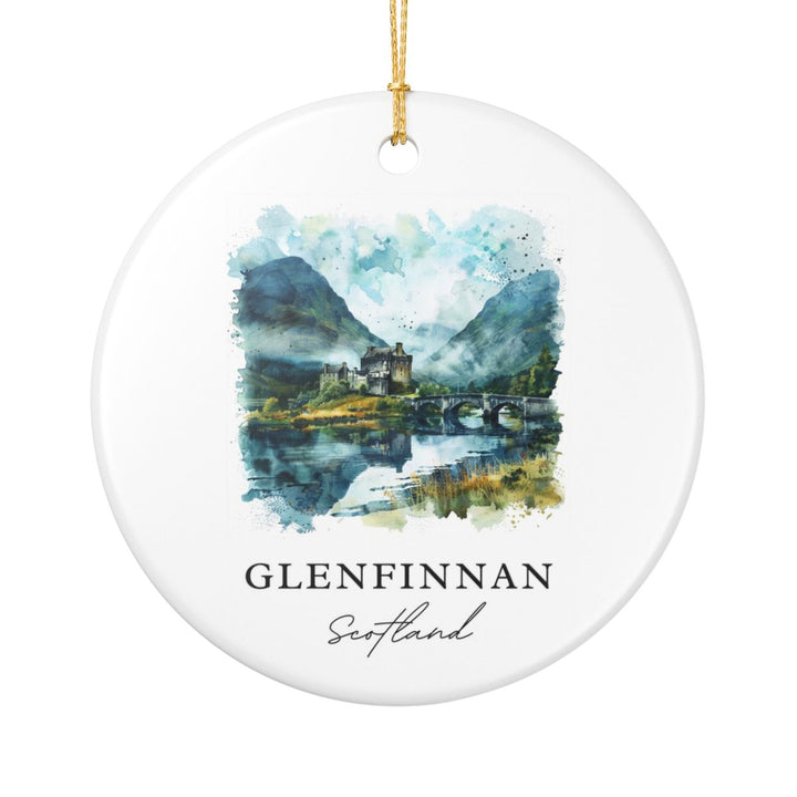 Glenfinnan Ornament: Unique Glenfinnan Souvenir, Glenfinnan Xmas Decor, and Authentic Glenfinnan Gift