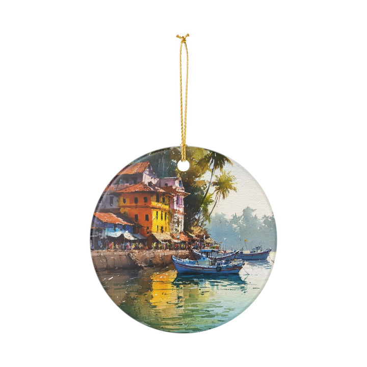 Goa India Ornament: Unique Goa Souvenir, Goa India Xmas Decor, and Authentic Goa Gift
