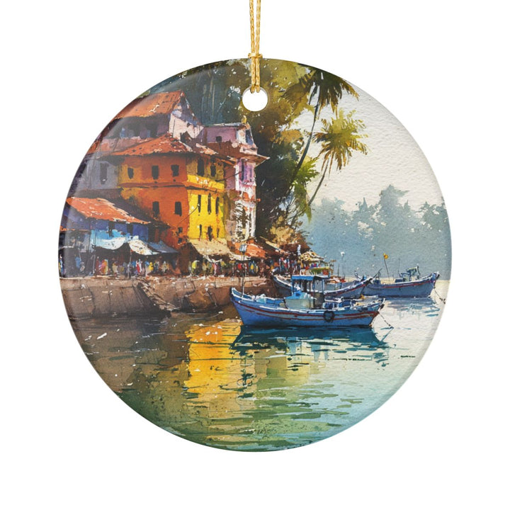 Goa India Ornament: Unique Goa Souvenir, Goa India Xmas Decor, and Authentic Goa Gift