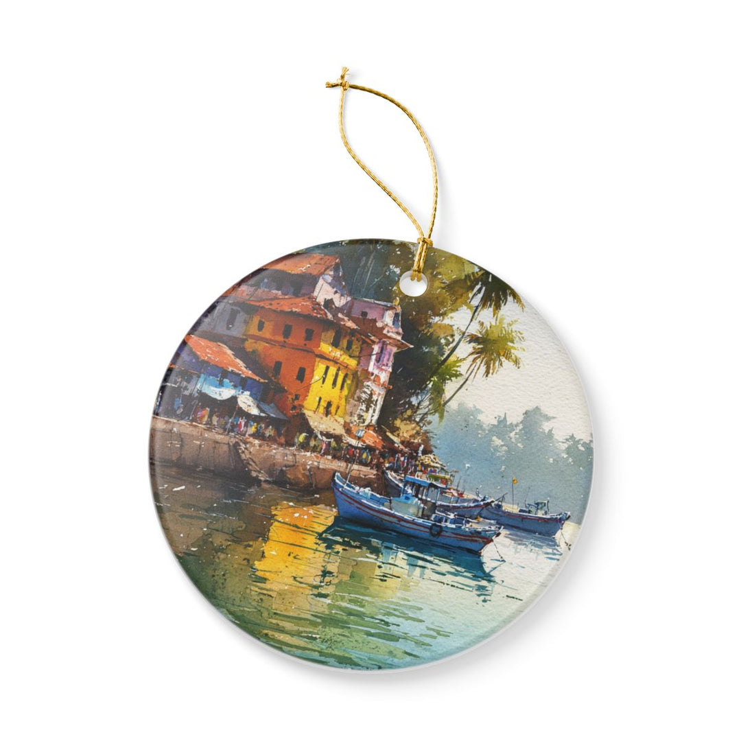 Goa India Ornament: Unique Goa Souvenir, Goa India Xmas Decor, and Authentic Goa Gift