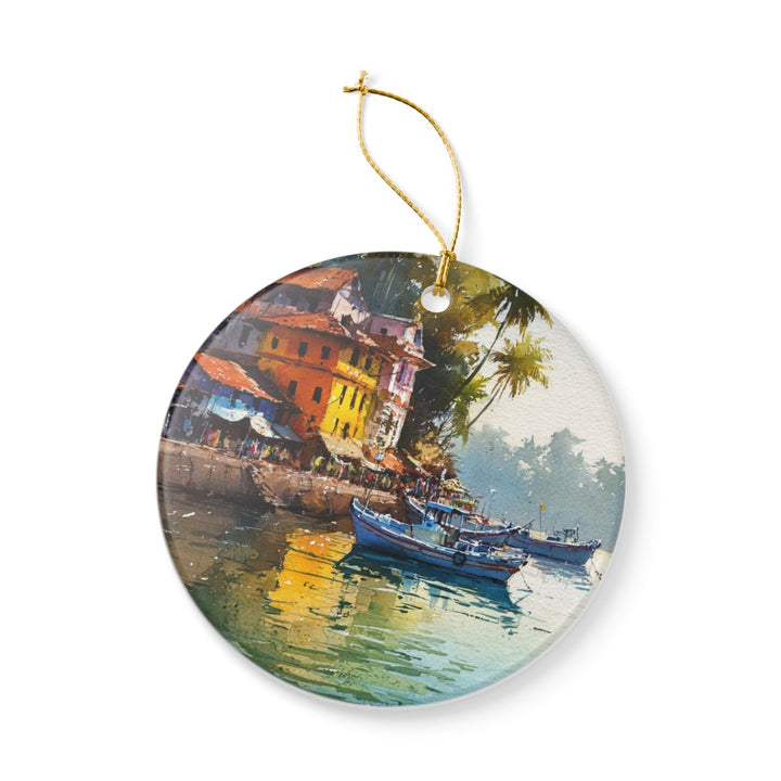 Goa India Ornament: Unique Goa Souvenir, Goa India Xmas Decor, and Authentic Goa Gift