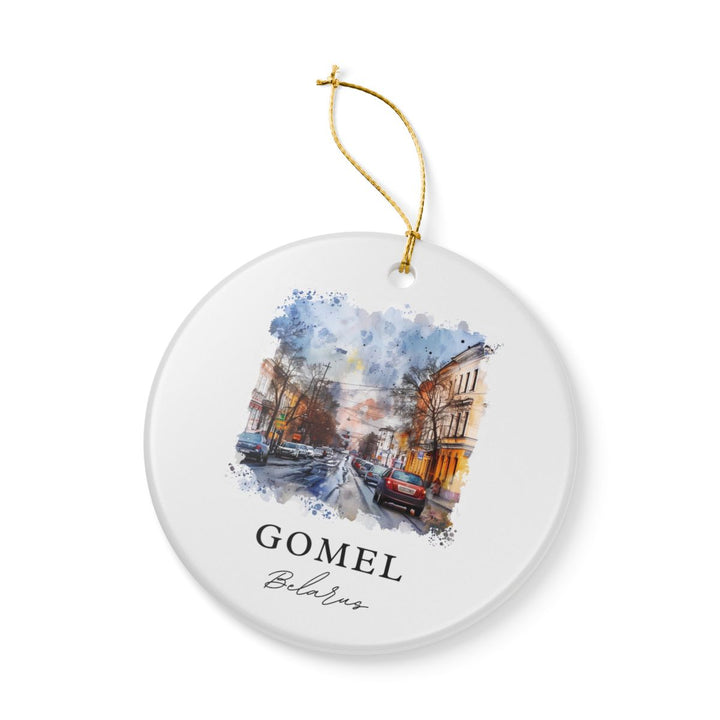 Gomel Belarus Ornament: Unique Gomel Belarus Souvenir, Gomel Belarus Xmas Decor, and Authentic Gomel Belarus Gift