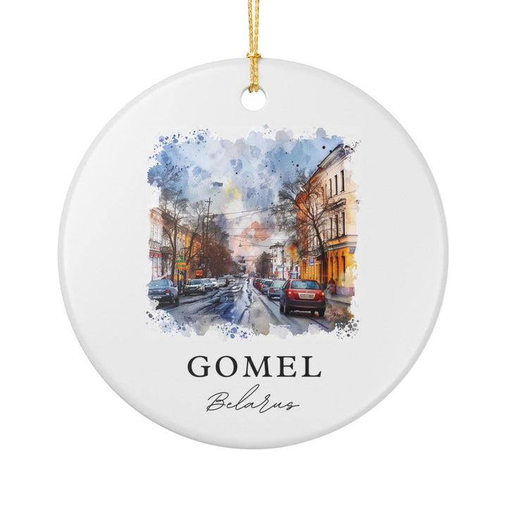 Gomel Belarus Ornament: Unique Gomel Belarus Souvenir, Gomel Belarus Xmas Decor, and Authentic Gomel Belarus Gift