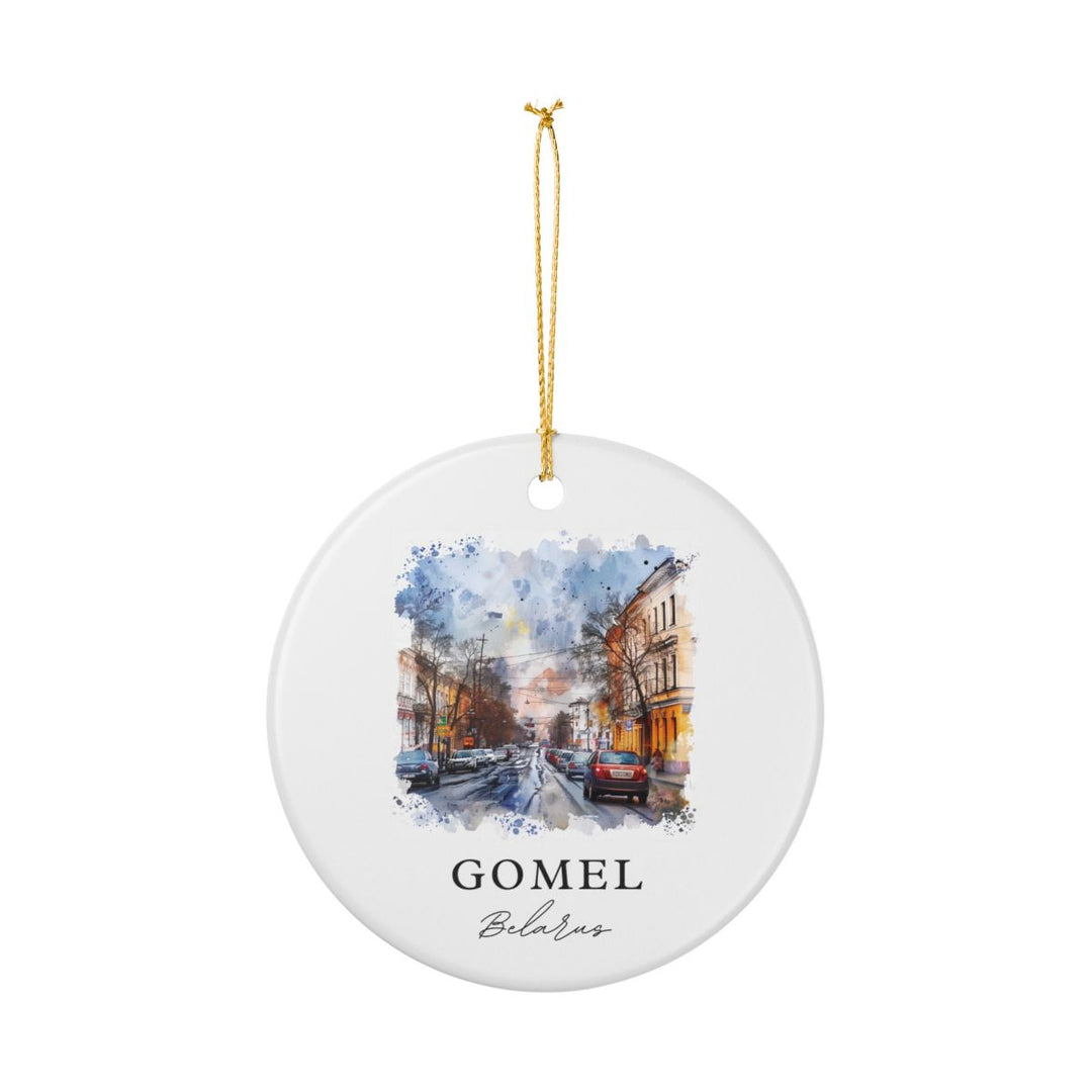Gomel Belarus Ornament: Unique Gomel Belarus Souvenir, Gomel Belarus Xmas Decor, and Authentic Gomel Belarus Gift